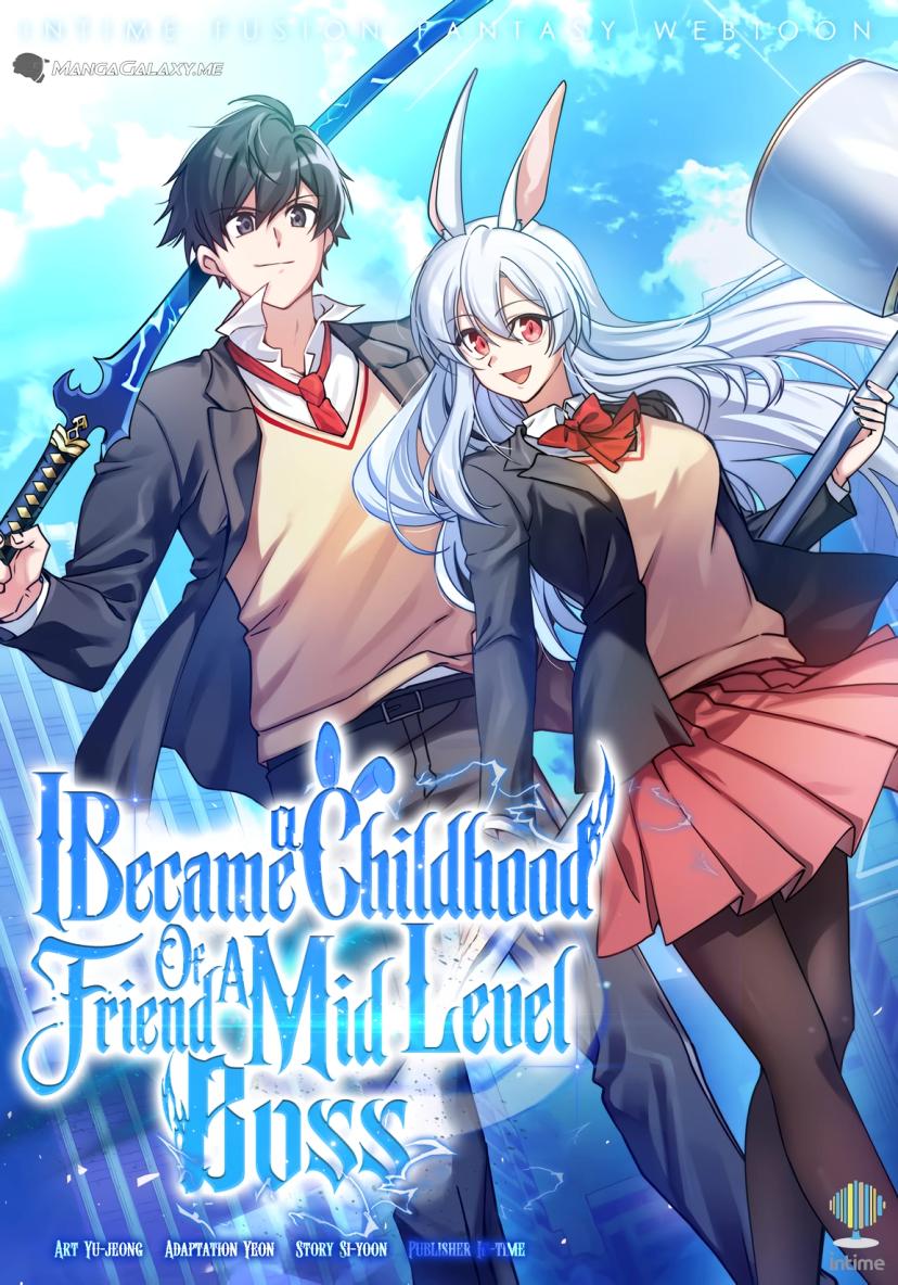 Cover of I Became a Childhood Friend of a Mid-Level Boss